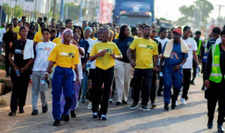 “UPSA Health-A-Thon: A Morning of Wellness & Unity” 🌿👟💙✨