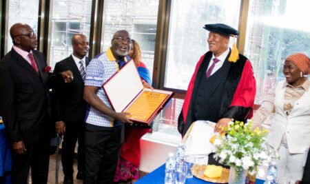 UPSA Global Alumni Honours Prof. Joshua Alabi