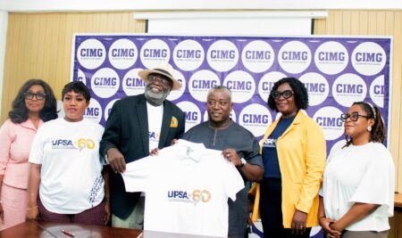 UPSA @60: Delegation Pays Courtesy Visit to CIMG